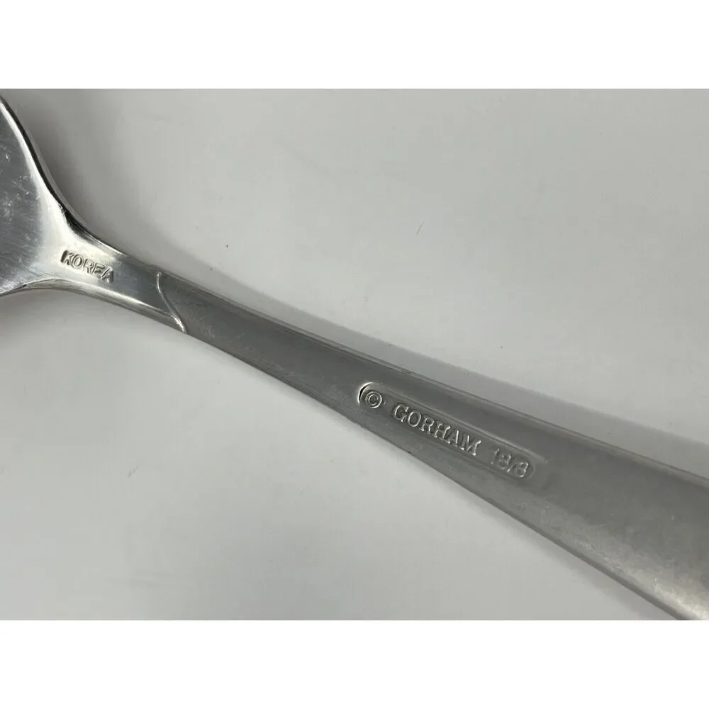 GORHAM Silver ASPEN FROSTED STAINLESS Salad FORK 7” 18/8